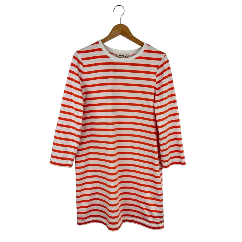 Boden Striped T-Shirt Dress